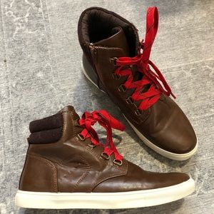 Steve Madden Brown Leather Boots